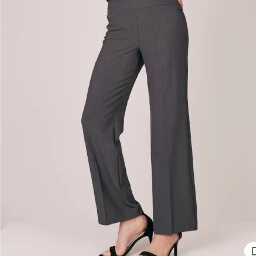 Roz & Ali Charcoal Women's Trousers Pants Size 14